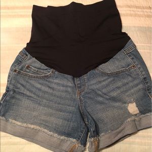 Maternity Jean Shorts